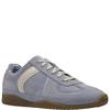 CLARKS WOMENS LACE TRAINER - LIGHT BLUE MULTI